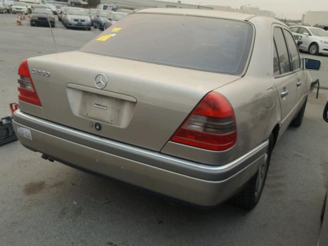 WDBHA28E7VF607687 - 1997 MERCEDES-BENZ C 280 GOLD photo 4