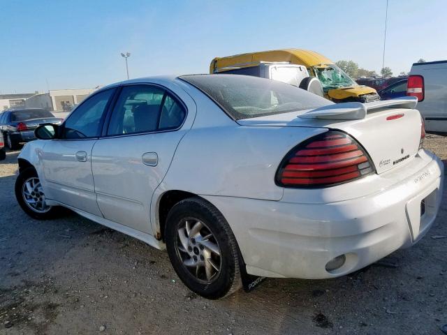 1G2NE52F63C325703 - 2003 PONTIAC GRAND AM S WHITE photo 3