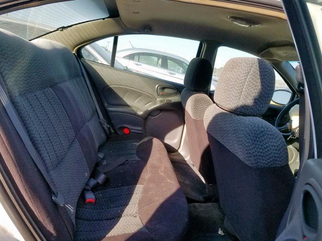 1G2NE52F63C325703 - 2003 PONTIAC GRAND AM S WHITE photo 6