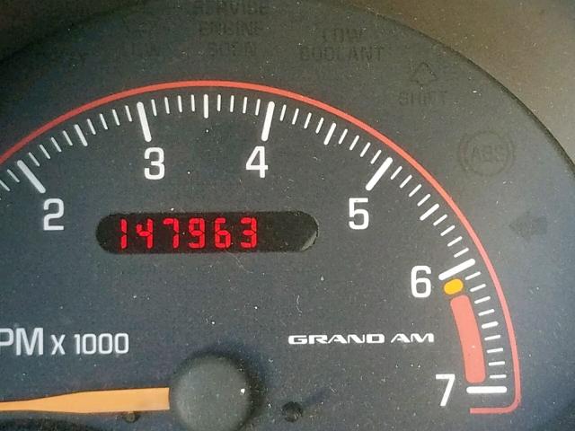 1G2NE52F63C325703 - 2003 PONTIAC GRAND AM S WHITE photo 8