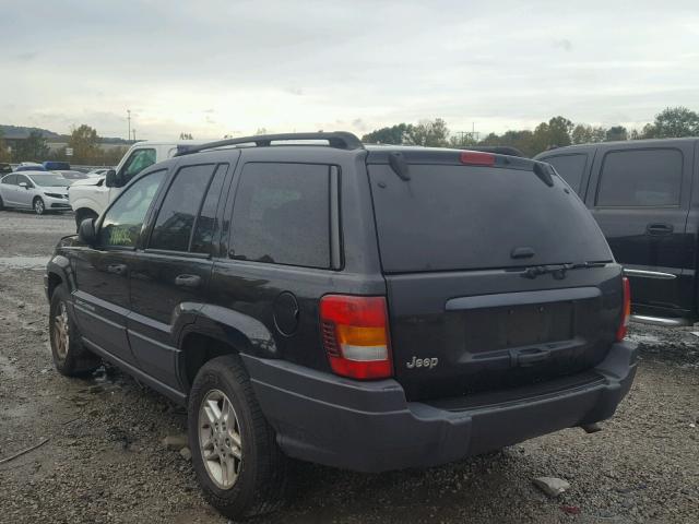 1J4GX48S14C216851 - 2004 JEEP GRAND CHER BLACK photo 3