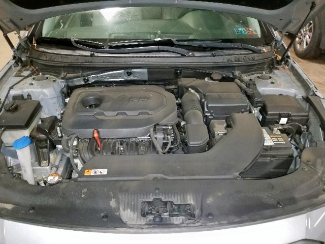 5NPE34AF6FH064823 - 2015 HYUNDAI SONATA SPO GRAY photo 7