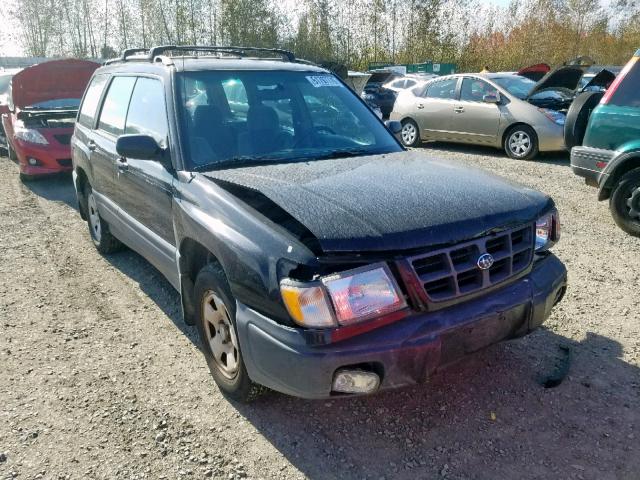 JF1SF6359XH748457 - 1999 SUBARU FORESTER L BLACK photo 1