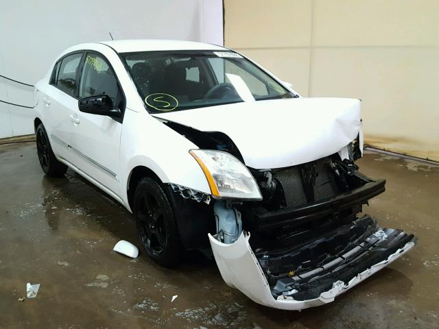 3N1AB6AP2BL675600 - 2011 NISSAN SENTRA 2.0 WHITE photo 1