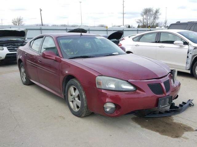 2G2WS522X51344371 - 2005 PONTIAC GRAND PRIX MAROON photo 1