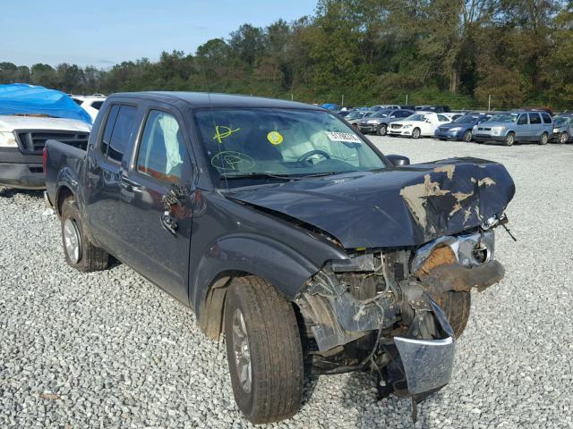 1N6AD0ER1AC433422 - 2010 NISSAN FRONTIER C GRAY photo 1