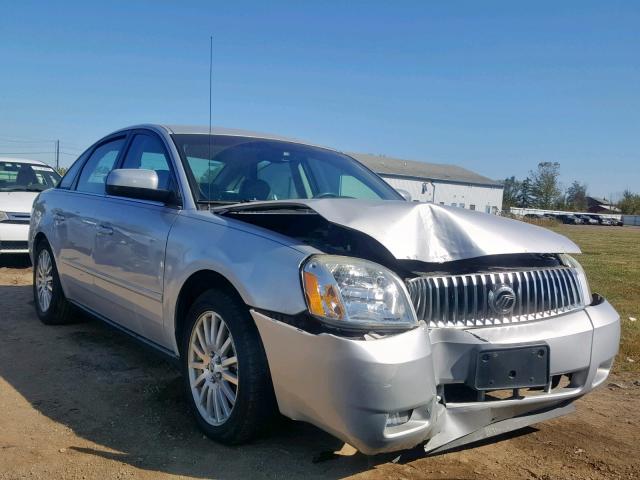 1MEFM42155G625695 - 2005 MERCURY MONTEGO PR SILVER photo 1