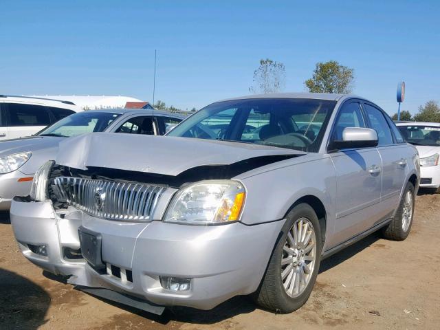 1MEFM42155G625695 - 2005 MERCURY MONTEGO PR SILVER photo 2