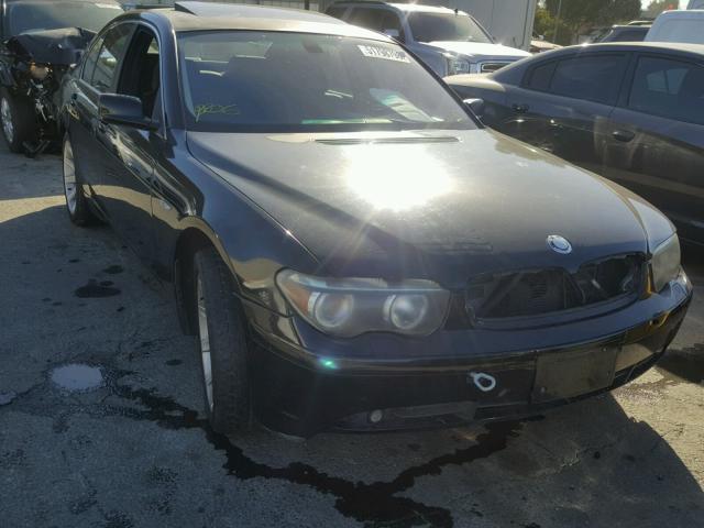 WBAGL63413DP62299 - 2003 BMW 745 I BLACK photo 1