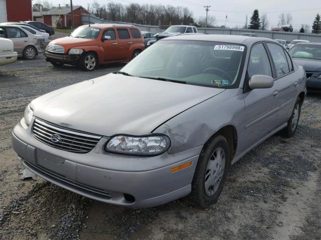 1G1ND52T7X6263827 - 1999 CHEVROLET MALIBU SILVER photo 2