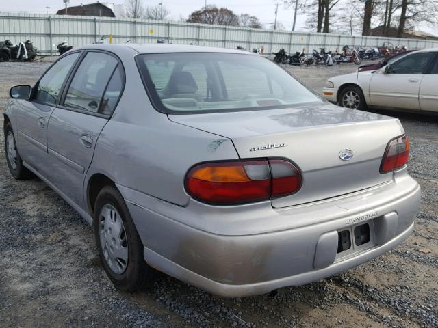 1G1ND52T7X6263827 - 1999 CHEVROLET MALIBU SILVER photo 3