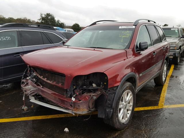 YV1CZ592051140422 - 2005 VOLVO XC90 RED photo 2