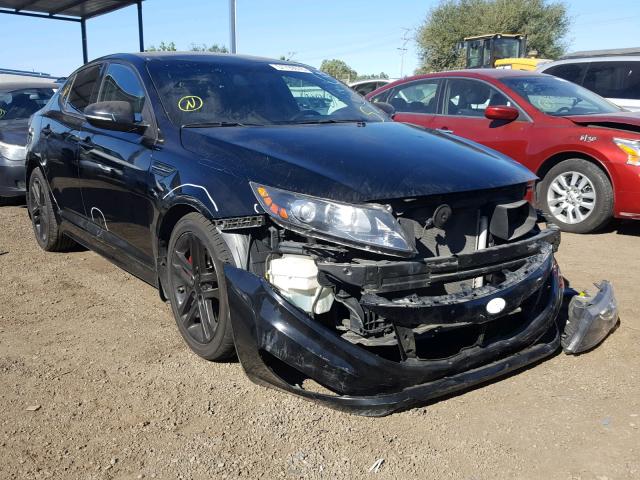 5XXGR4A66DG167434 - 2013 KIA OPTIMA SX BLACK photo 1