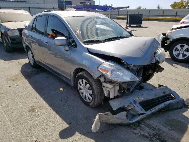 3N1BC1APXBL482311 - 2011 NISSAN VERSA S GRAY photo 1