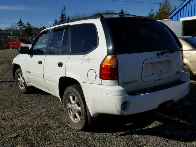 1GKDT13S942155205 - 2004 GMC ENVOY WHITE photo 3