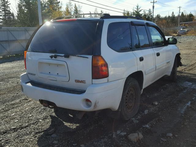 1GKDT13S942155205 - 2004 GMC ENVOY WHITE photo 4