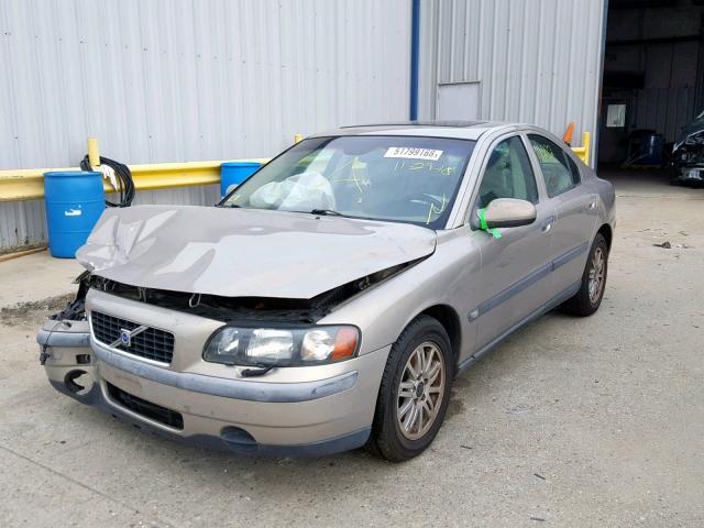 YV1RS61T342411085 - 2004 VOLVO S60 TAN photo 2