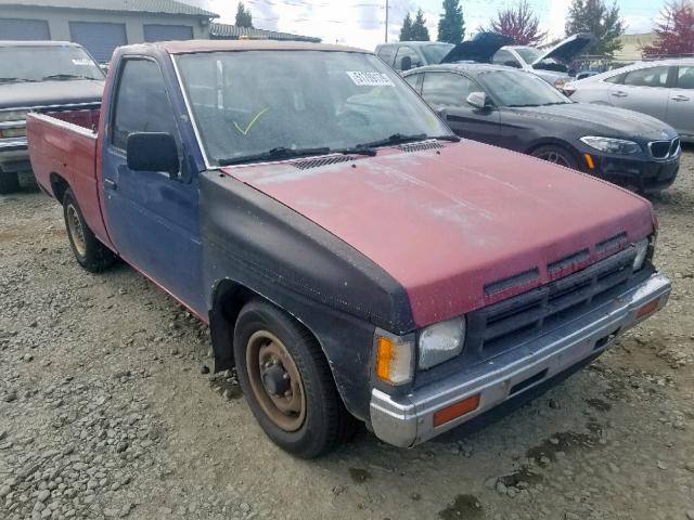 1N6SD11S2MC398803 - 1991 NISSAN TRUCK SHOR RED photo 1