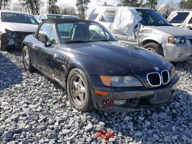 4USCH732XWLE06593 - 1998 BMW Z3 1.9 BLACK photo 1