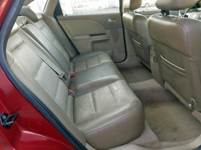 1MEFM42116G606238 - 2006 MERCURY MONTEGO PR წითელი ფოტო 6