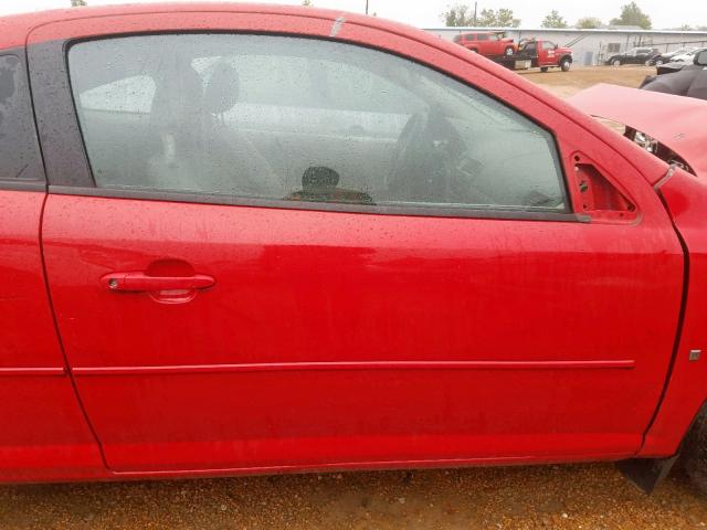 1G1AK15FX77234660 - 2007 CHEVROLET COBALT LS RED photo 5