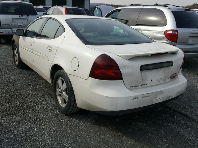 2G2WP522851217622 - 2005 PONTIAC GRAND PRIX თეთრი ფოტო 3
