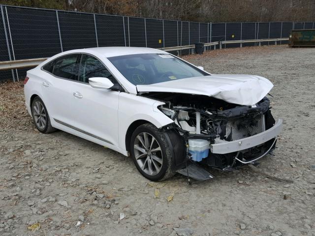 KMHFG4JG3HA585747 - 2017 HYUNDAI AZERA WHITE photo 1