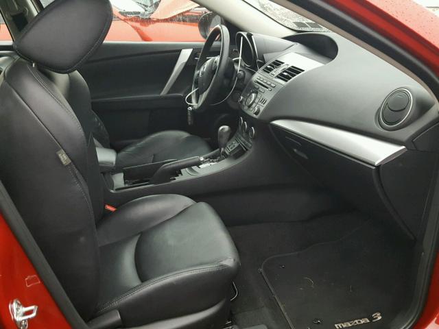 JM1BL1W67C1604399 - 2012 MAZDA 3 S RED photo 5