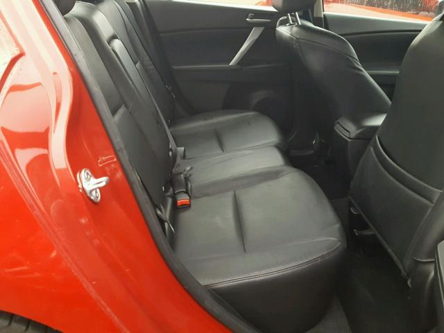 JM1BL1W67C1604399 - 2012 MAZDA 3 S RED photo 6