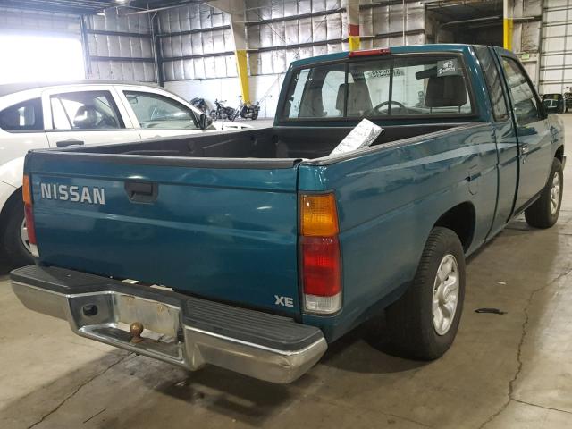 1N6SD16S0TC370165 - 1996 NISSAN TRUCK KING TEAL photo 4