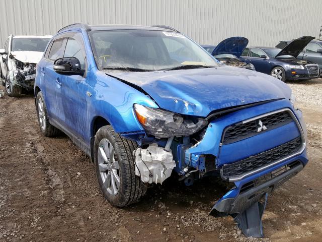 4A4AJ4AWXFE607779 - 2015 MITSUBISHI RVR GT BLUE photo 1