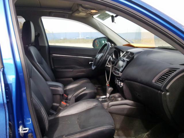 4A4AJ4AWXFE607779 - 2015 MITSUBISHI RVR GT BLUE photo 5