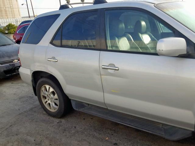 2HNYD18953H509480 - 2003 ACURA MDX TOURIN SILVER photo 9