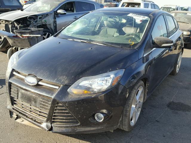 1FADP3N25EL423306 - 2014 FORD FOCUS TITA BLACK photo 2