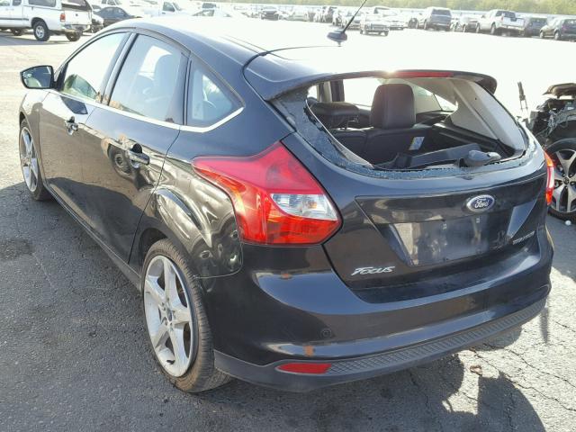 1FADP3N25EL423306 - 2014 FORD FOCUS TITA BLACK photo 3