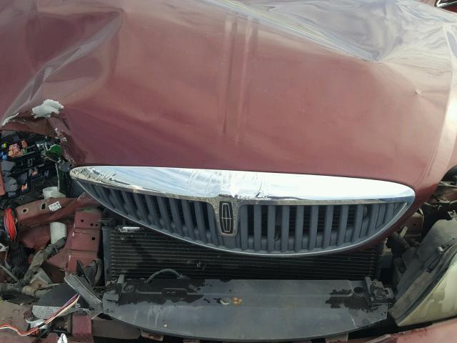 1LNHM86S23Y679253 - 2003 LINCOLN LS BURGUNDY photo 7