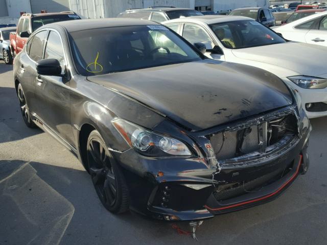 JN1AY1AP6BM521009 - 2011 INFINITI M56 BLACK photo 1