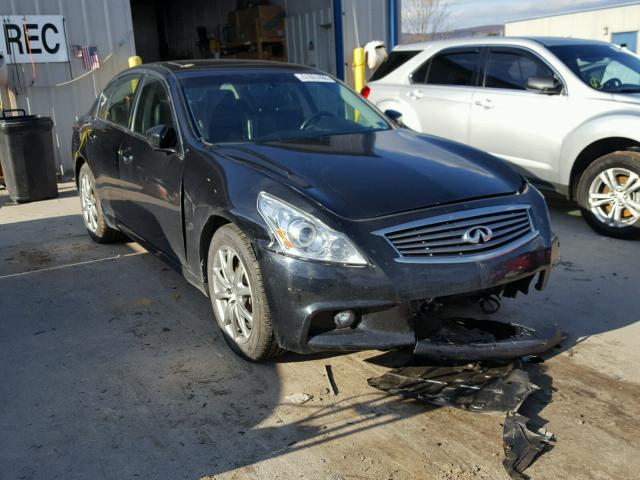 JN1CV6AR7DM757378 - 2013 INFINITI G37 BLACK photo 1