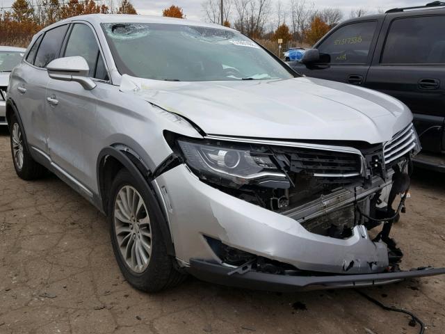 2LMTJ8KR6GBL25460 - 2016 LINCOLN MKX SELECT SILVER photo 1