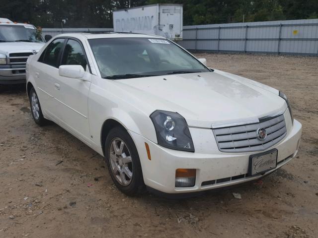 1G6DP577060145662 - 2006 CADILLAC CTS HI FEA WHITE photo 1