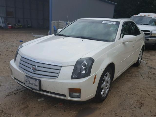 1G6DP577060145662 - 2006 CADILLAC CTS HI FEA WHITE photo 2