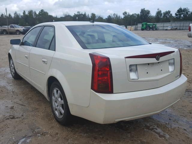 1G6DP577060145662 - 2006 CADILLAC CTS HI FEA WHITE photo 3