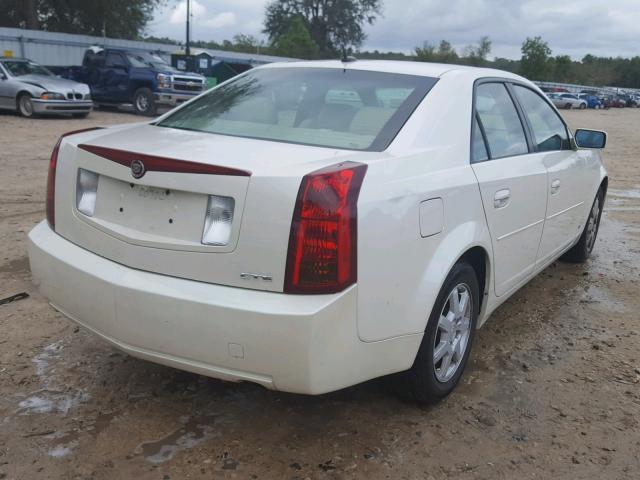 1G6DP577060145662 - 2006 CADILLAC CTS HI FEA WHITE photo 4