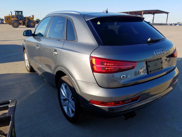 WA1BCCFS6HR008762 - 2017 AUDI Q3 PREMIUM GRAY photo 3