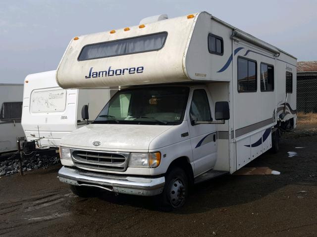 1FDXE45S9YHB68293 - 2000 FORD JAMBOREE WHITE photo 2