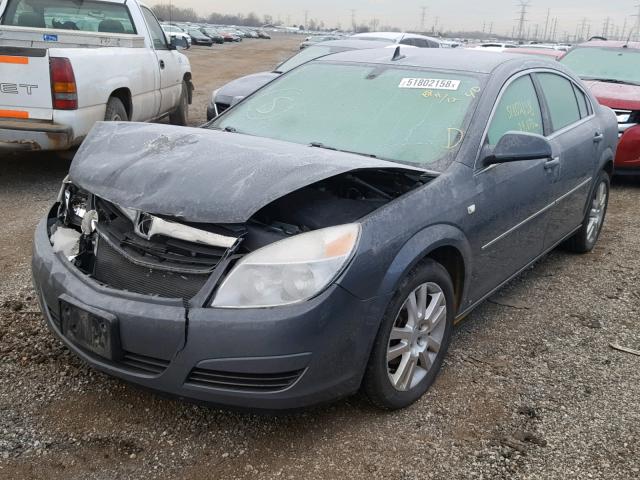 1G8ZS57N38F139719 - 2008 SATURN AURA XE GRAY photo 2