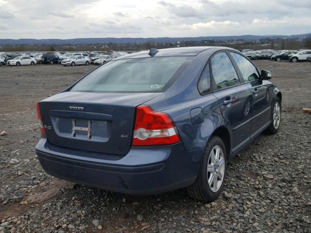 YV1MS382X72275080 - 2007 VOLVO S40 2.4I BLUE photo 4