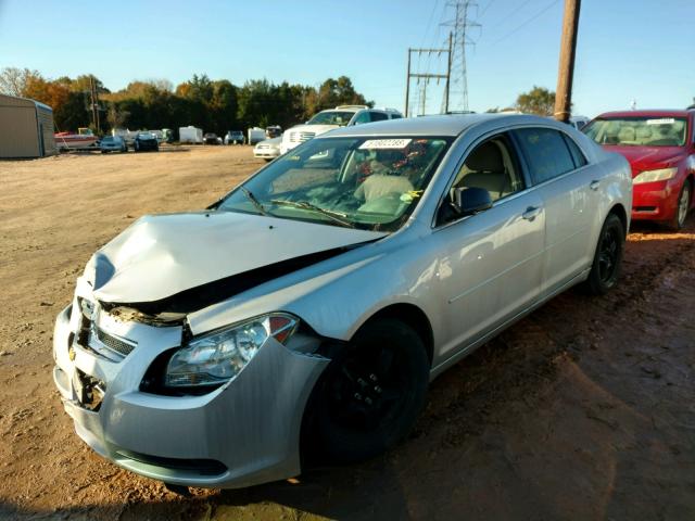1G1ZA5E03CF383808 - 2012 CHEVROLET MALIBU LS SILVER photo 2