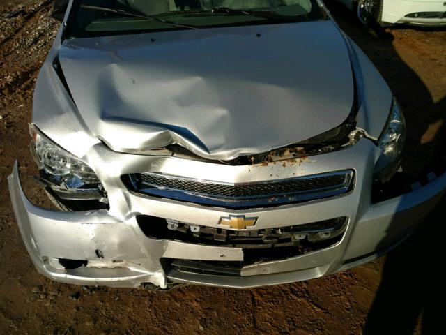 1G1ZA5E03CF383808 - 2012 CHEVROLET MALIBU LS SILVER photo 9