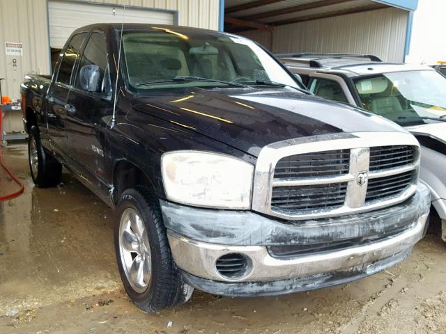 1D7HA18K48J206297 - 2008 DODGE RAM 1500 S BLACK photo 1